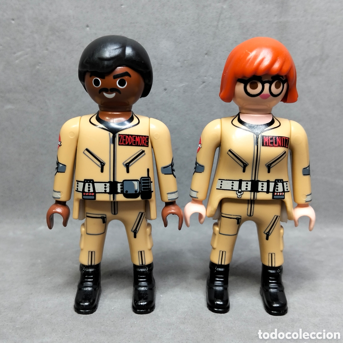 Playmobil: Jeanine Melnitz y Winston Zeddemore 2 figuras Playmobil de Los Cazafantasmas - Ghostbusters a&ntilde;o 2017