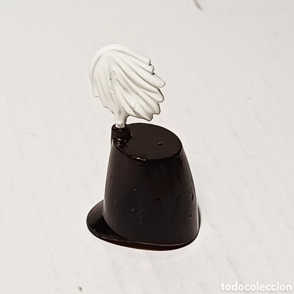 Playmobil: Pieza playmobil gorro gorra custom sombrero negro repintado alto husar soldado siglo XVIII