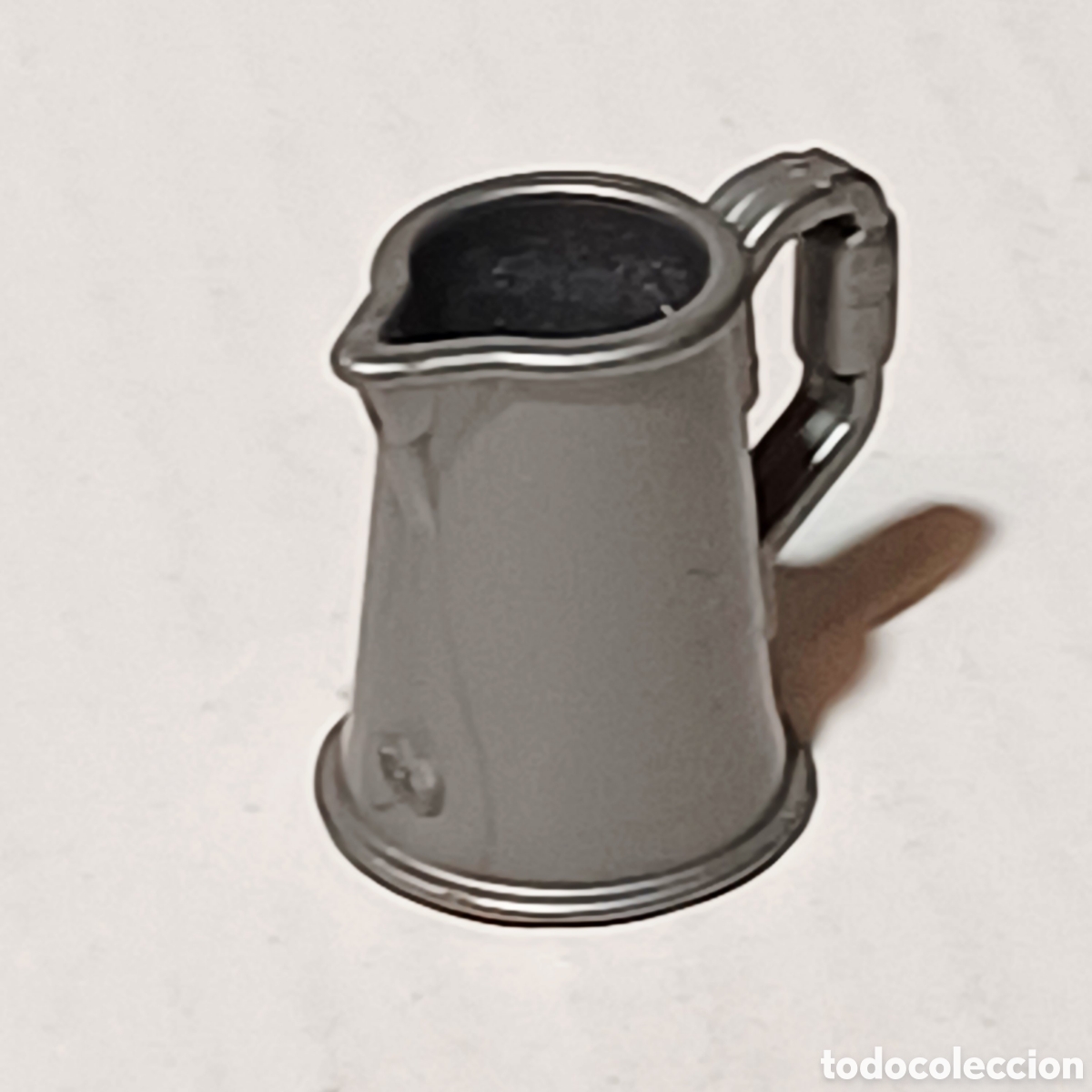 Playmobil: Pieza playmobil jarra gris metalizado medieval vikingo oeste western