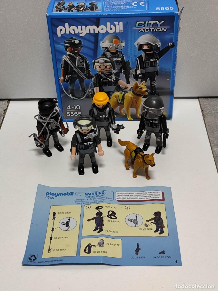 Playmobil: Playmobil - 5565 - Equipa pol&iacute;cia de interven&ccedil;&atilde;o