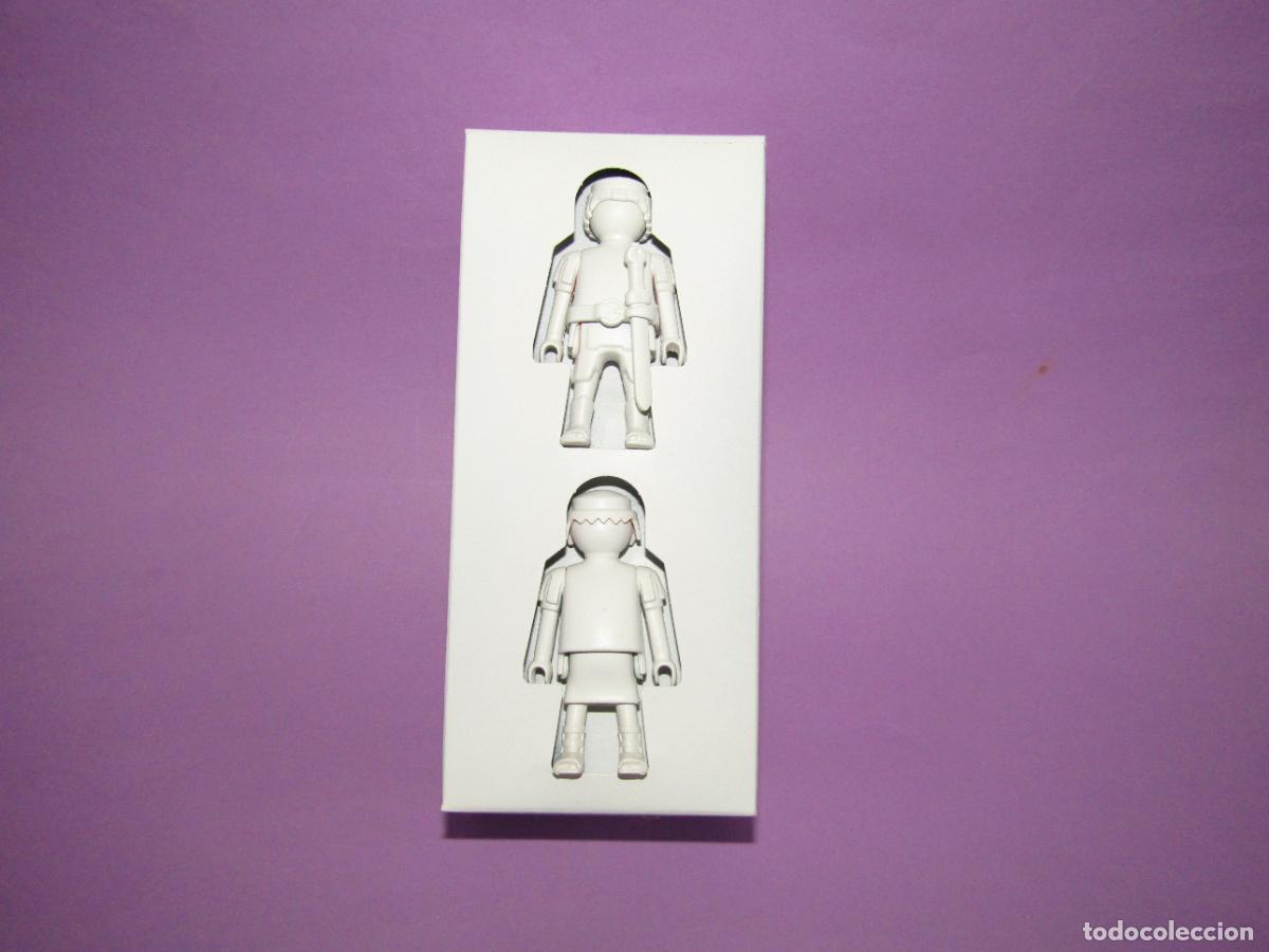 Playmobil: Pareja de Figuras Pintadas en Blanco de PLAYMOBIL
