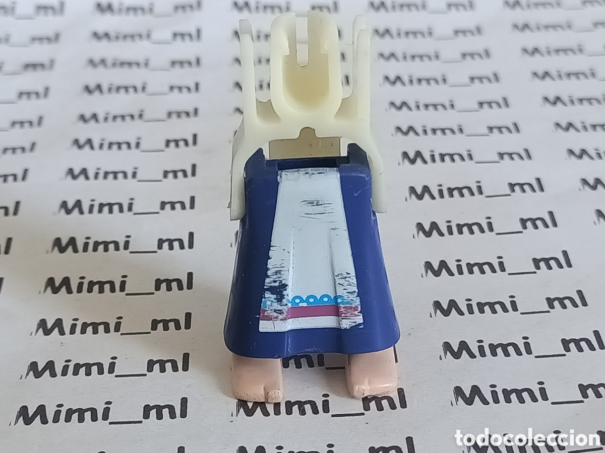Playmobil: Playmobil piernas con esqueleto mujer vestido falda recambios figuras