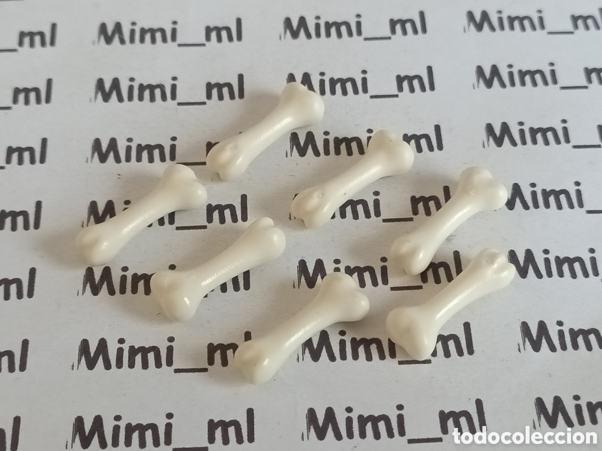 Playmobil: Playmobil 7 huesos perro comida