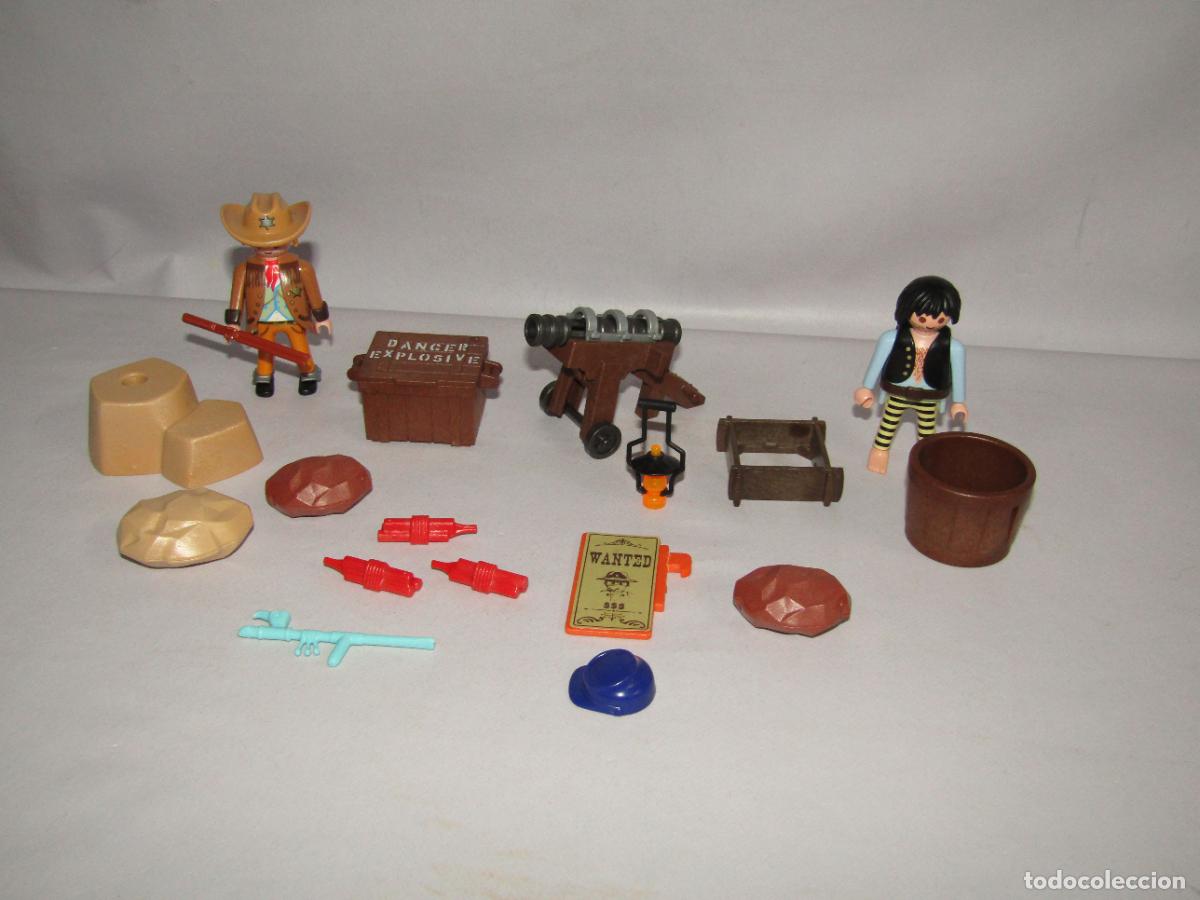 Playmobil: Lote de Figuras y Accesorios Serie WESTERN Originales de PLAYMOBIL