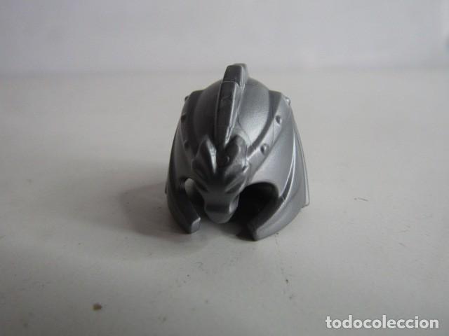 Playmobil: DIFICIL CASCO PLATEADO ESPECIAL GUERRERO DRAGON MEDIEVAL ANTIGUO PLAYMOBIL