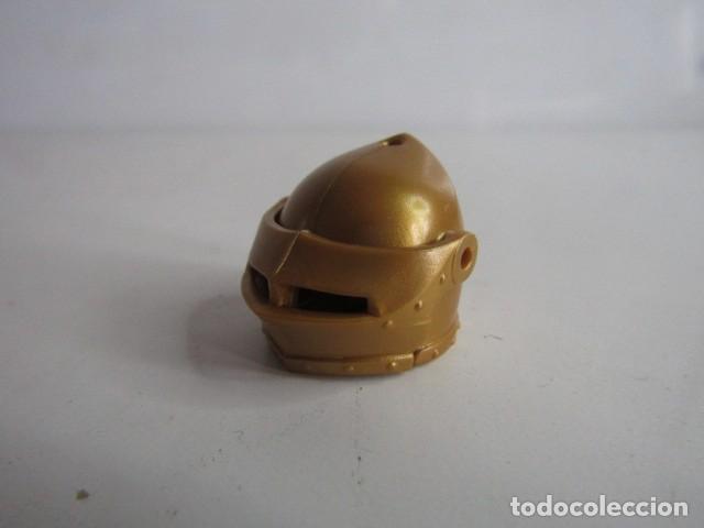 Playmobil: DIFICIL CASCO DORADO ESPECIALCABALLERO MEDIEVAL ESPECIAL PLAYMOBIL