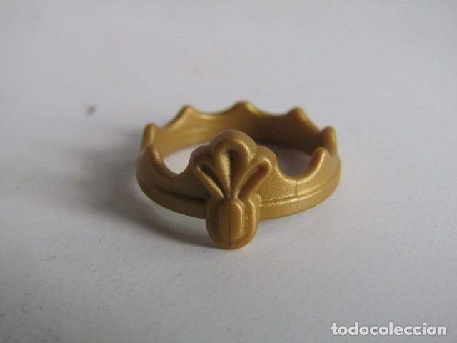 Playmobil: DIFICIL TIARA O CORONA DORADA REINA PRINCESA MEDIEVAL ARABE PLAYMOBIL