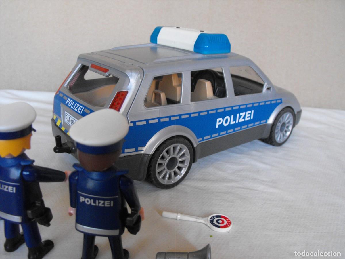 Playmobil: PLAYMOBIL. Coche de policia. Ref. 6873. - Foto 4