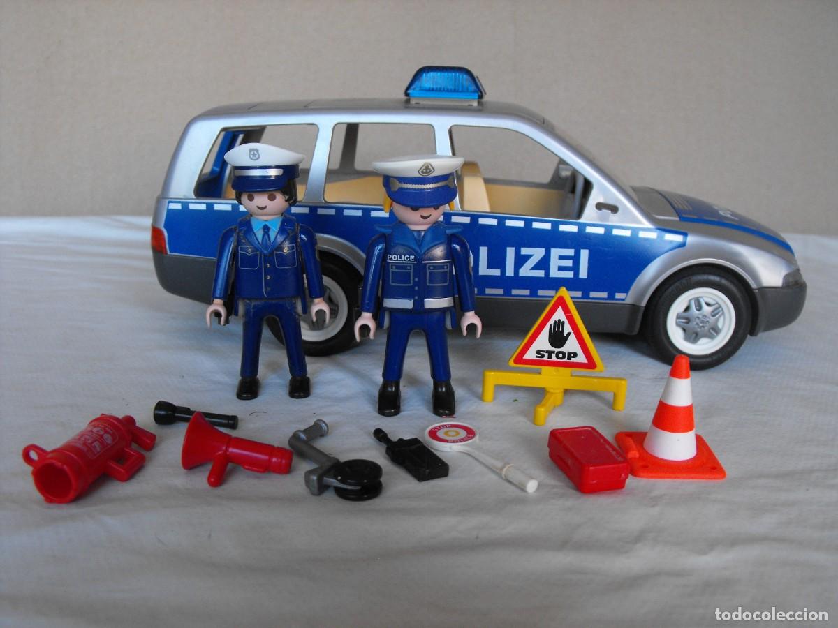 Playmobil: PLAYMOBIL. Coche de policia. Ref. 4259.