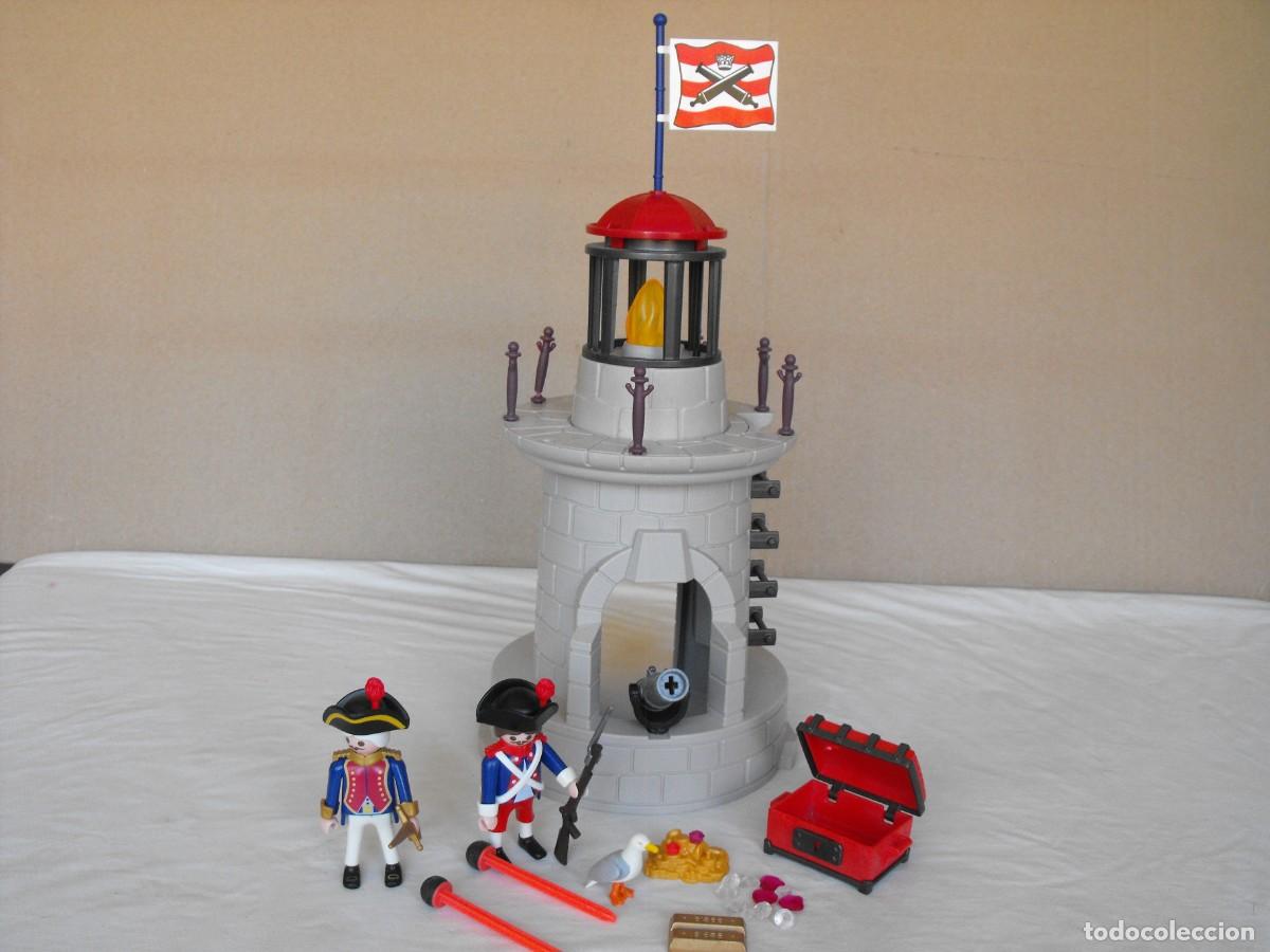 Playmobil: PLAYMOBIL. Torre faro con soldados. Ref. 6680.