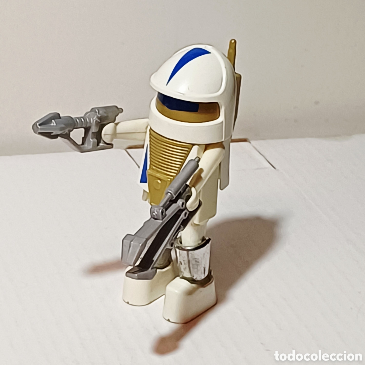 Playmobil: Figura Playmobil hombre playmospace astronauta famospace traje blanco