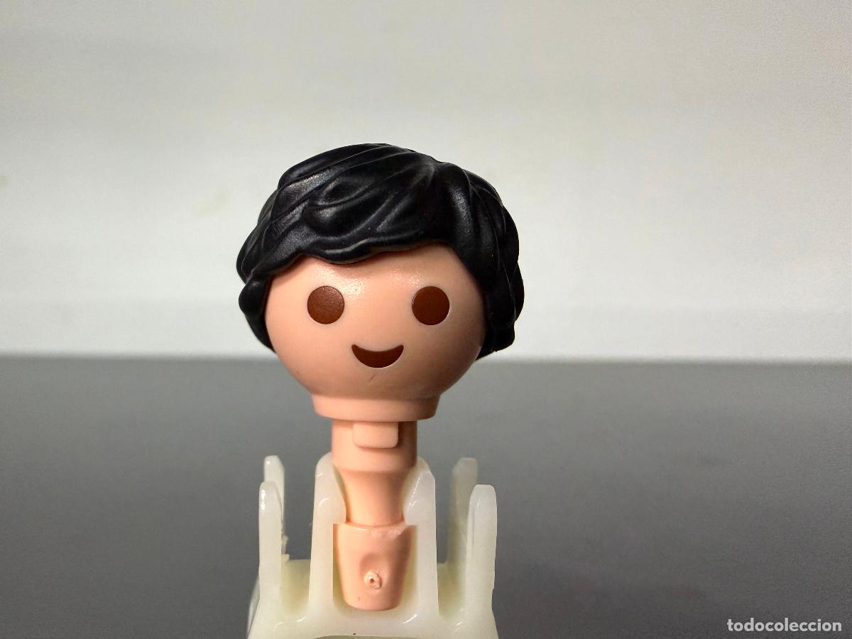 Playmobil: playmobil pelo peluca negra chico aseado guapo moderno-solo se vende pelo-