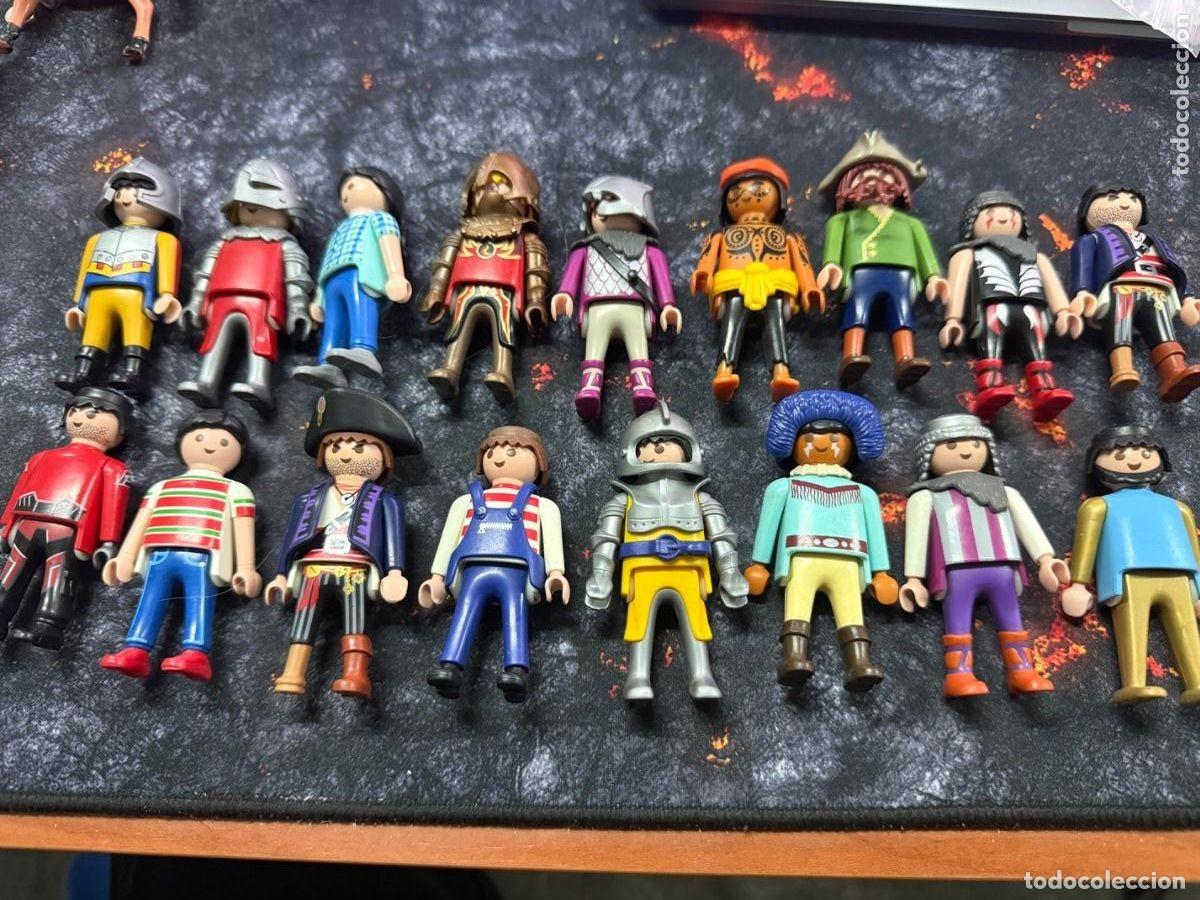 Playmobil: ⚔️ GRAN LOTE PLAYMOBIL VINTAGE &ndash; 17 FIGURAS SURTIDAS
