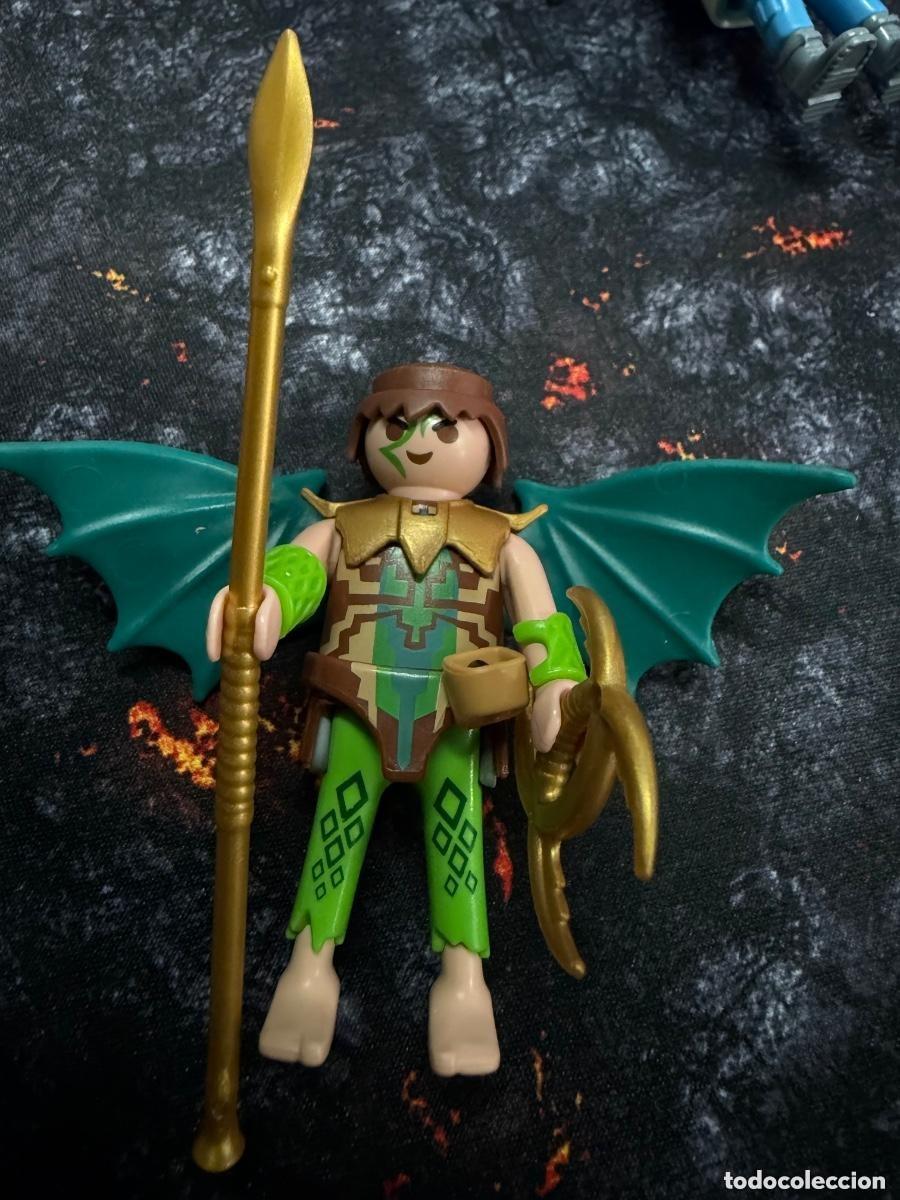 Playmobil: PLAYMOBIL GUERRERO DRAG&Oacute;N / ELFO FANTASY ORIGINAL
