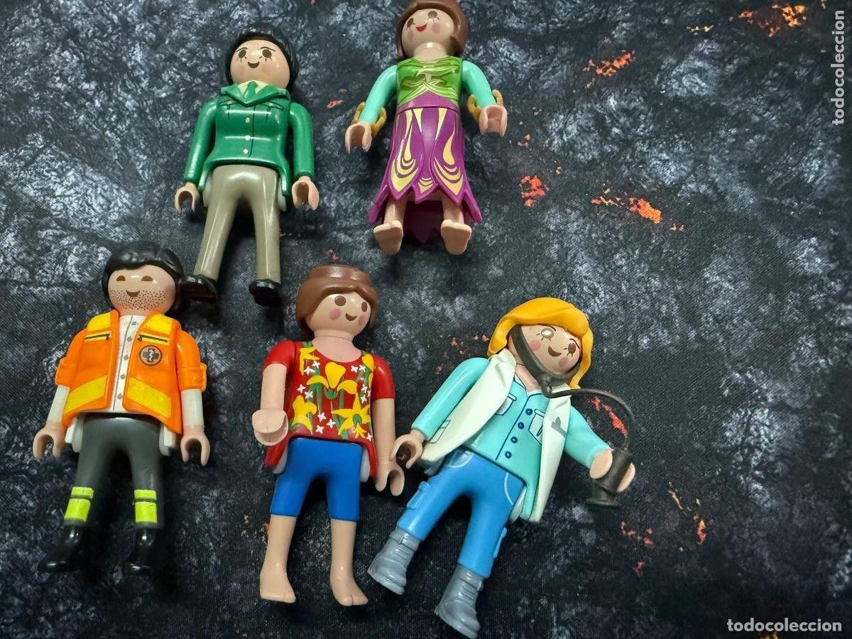Playmobil: LOTE FIGURAS PLAYMOBIL ORIGINALES &ndash; M&Eacute;DICO, RESCATE, HADA Y PERSONAJES &zwj;&zwj;&zwj;