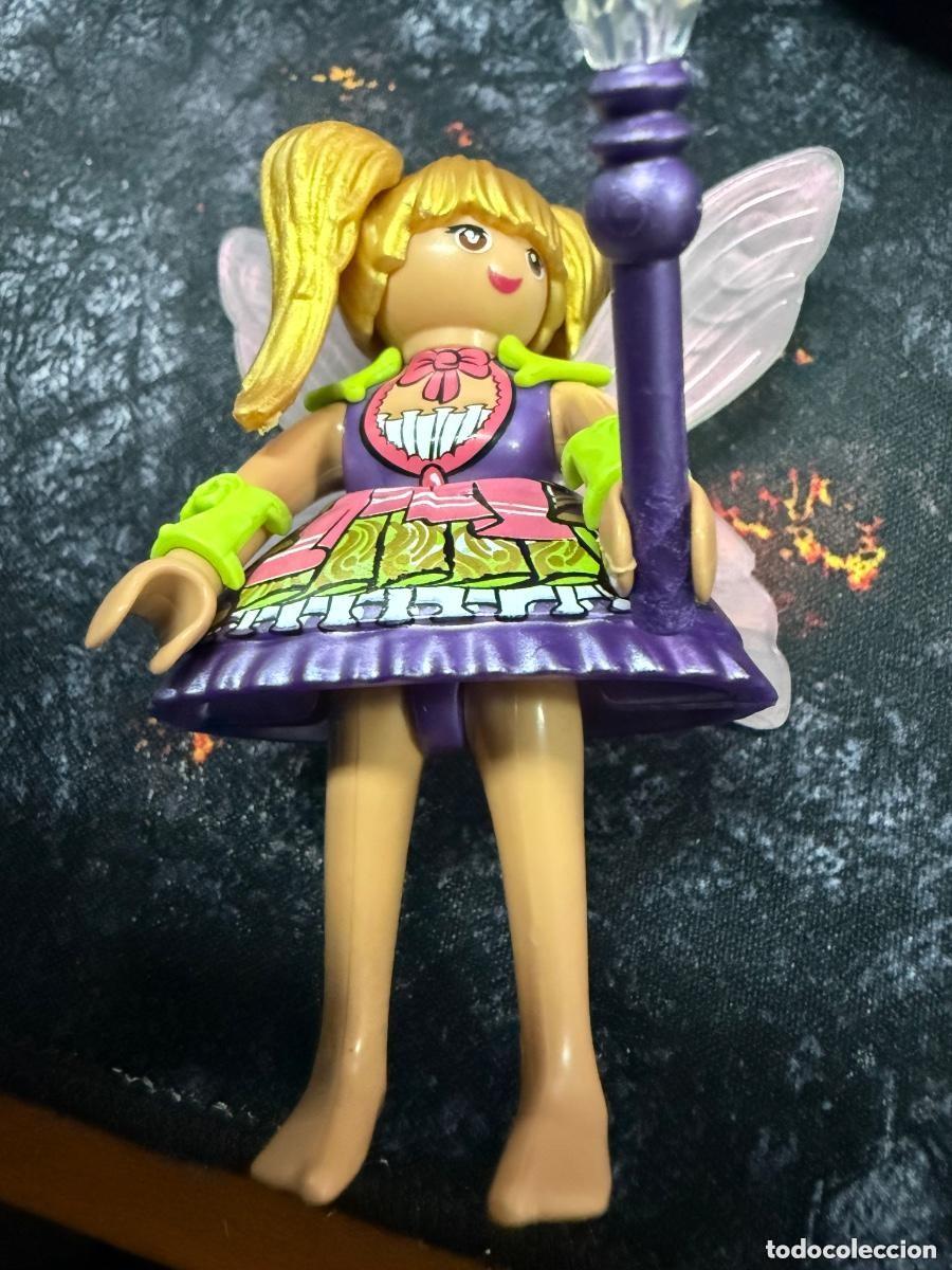 Playmobil: &zwj;♀️ PLAYMOBIL Hada M&aacute;gica Vintage con Alas Transl&uacute;cidas y Vara de Cristal