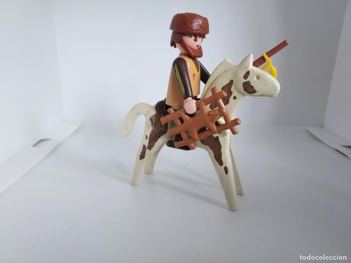 Playmobil: PLAYMOBIL INDIO A CABALLO OESTE WESTERN