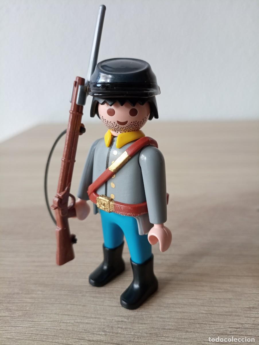 Playmobil: playmobil, lote, custom, oficial, nordista, sudista, oeste, western, Brigada, soldado, SOLO HOY