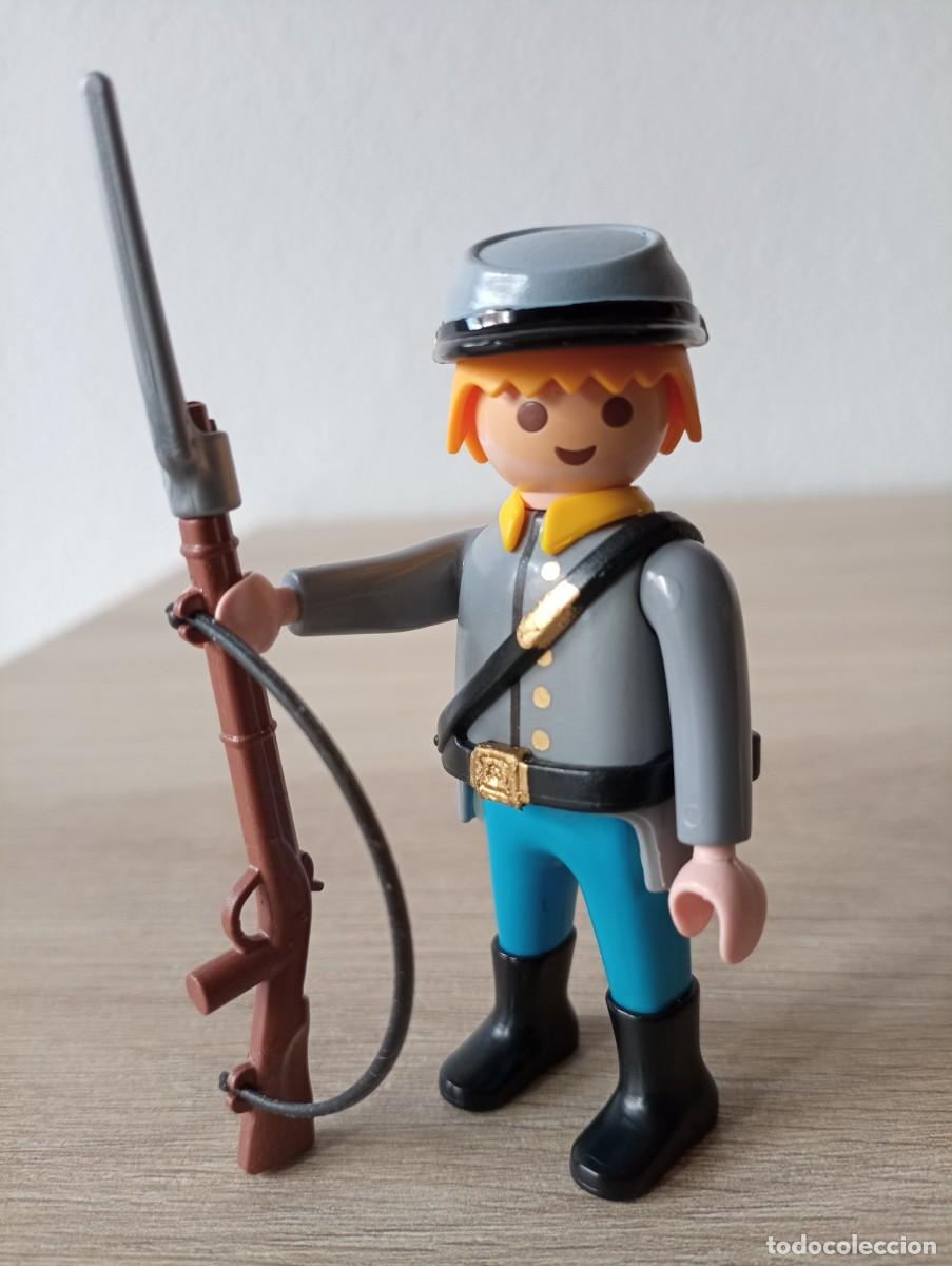 Playmobil: playmobil, lote, custom, oficial, nordista, sudista, oeste, western, Brigada, soldado, SOLO HOY