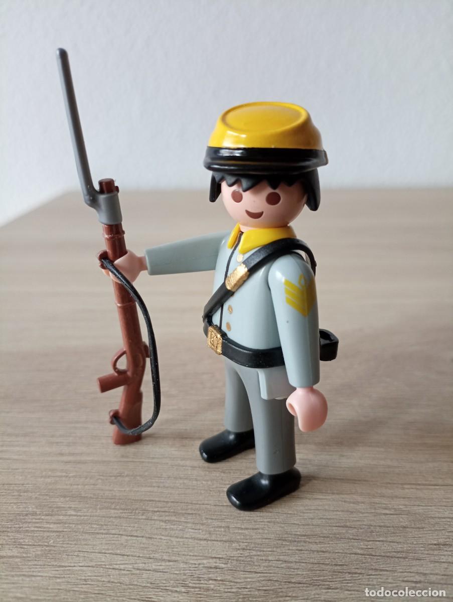 Playmobil: playmobil, lote, custom, oficial, nordista, sudista, oeste, western, Brigada, soldado, SOLO HOY