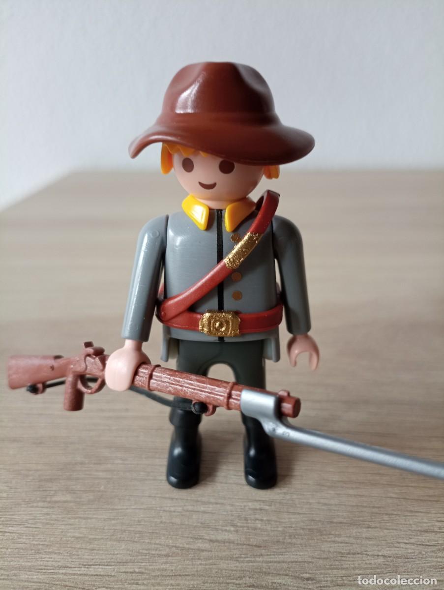 Playmobil: playmobil, lote, custom, oficial, nordista, sudista, oeste, western, Brigada, soldado, SOLO HOY