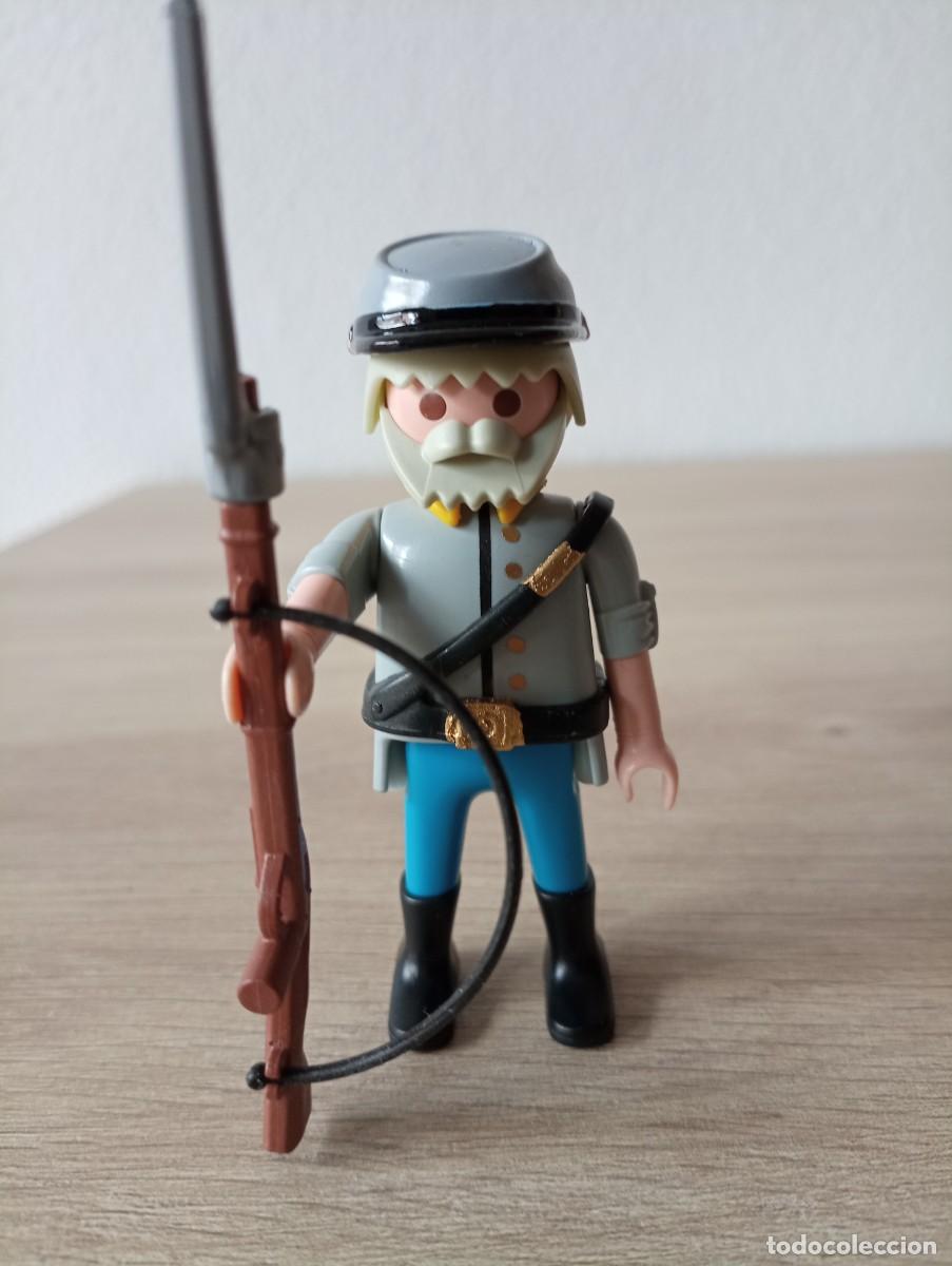 Playmobil: playmobil, lote, custom, oficial, nordista, sudista, oeste, western, Brigada, soldado, SOLO HOY