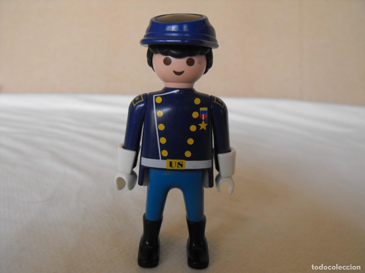 Playmobil: PLAYMOBIL. Figura de oficial del ejercito. Oeste.