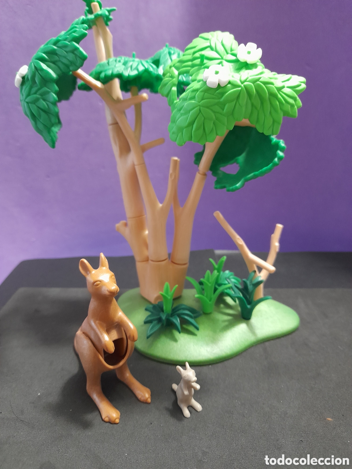Playmobil: Playmobil &aacute;rbol grande y canguros