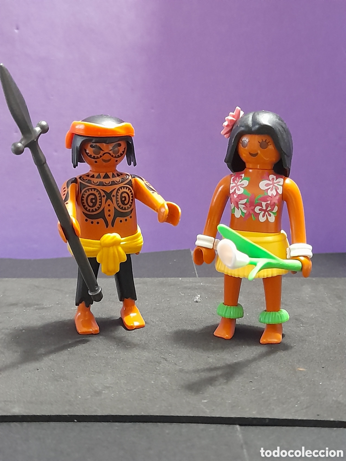 Playmobil: Playmobil figuras, pareja de isle&ntilde;os