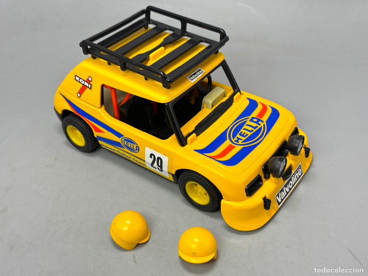Playmobil: playmobil 3524 coche rally amarillo