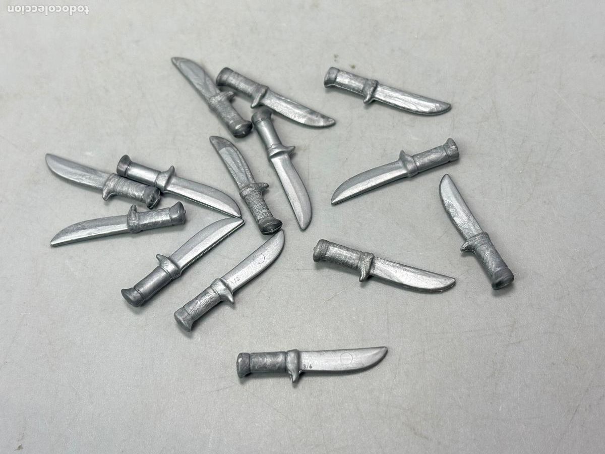 Playmobil: Playmobil lote cuchillo gris oeste medieval