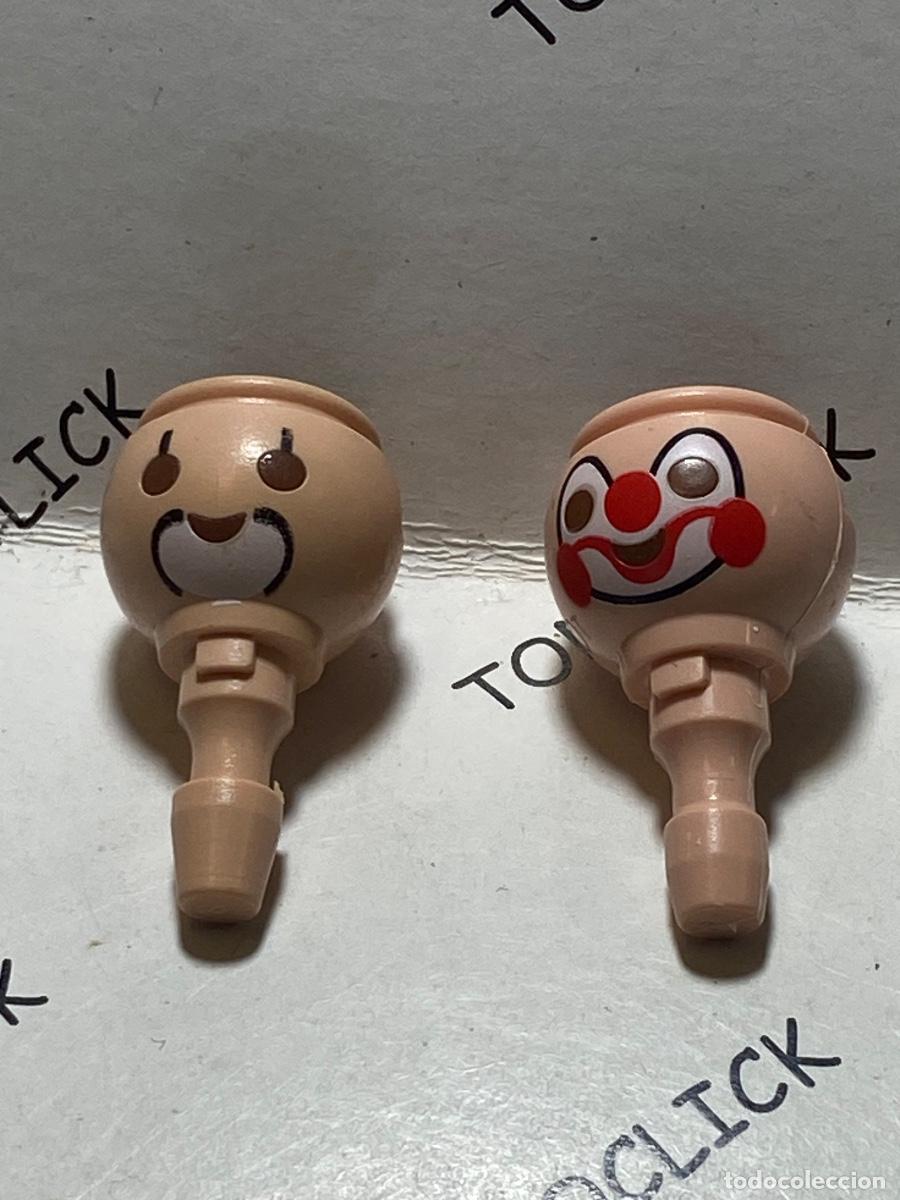 Playmobil: Playmobil cabezas de payaso (pedido m&iacute;nimo)5&euro;)