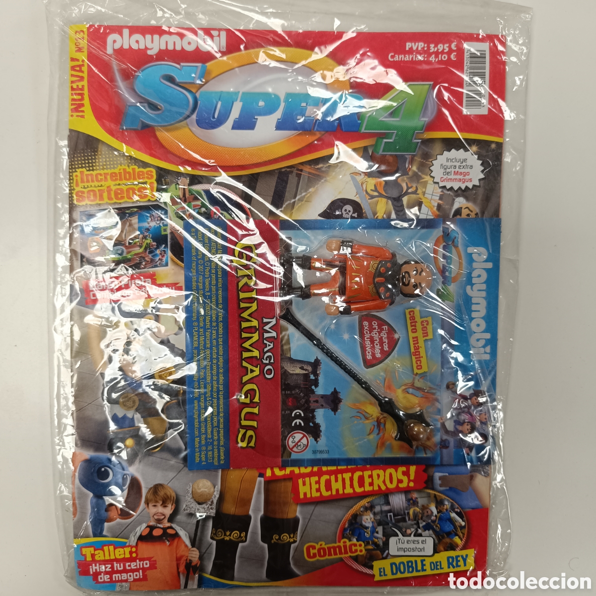 Playmobil: Playmobil Revista Super 4 N&uacute;mero 13 Mago Grimmagus