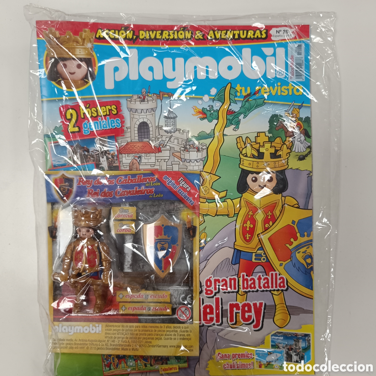Playmobil: Playmobil Revista Numero 28 Rey De Los Caballeros