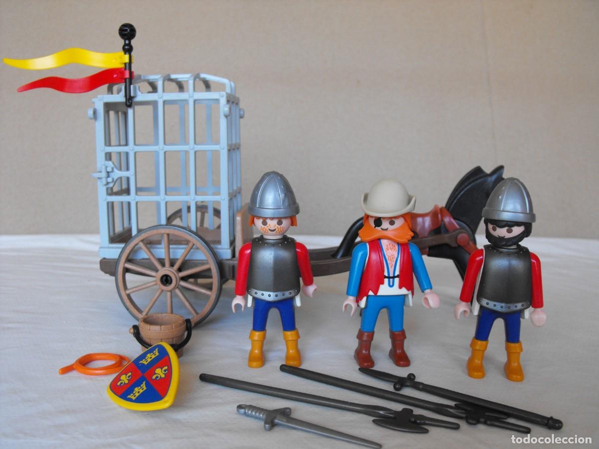 Playmobil: PLAYMOBIL. Carro prisi&oacute;n medieval. Ref. 3674.