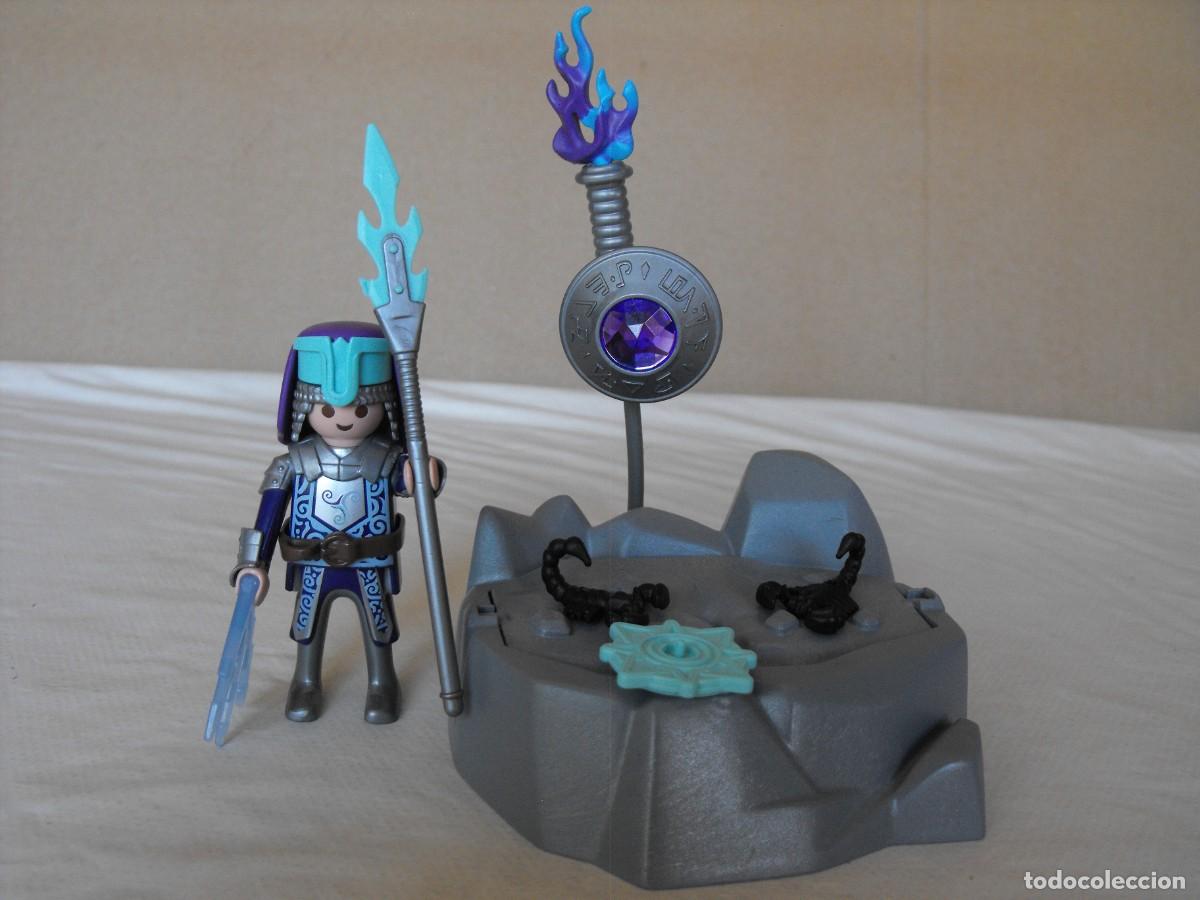 Playmobil: PLAYMOBIL. Guerrero medieval con tesoro.