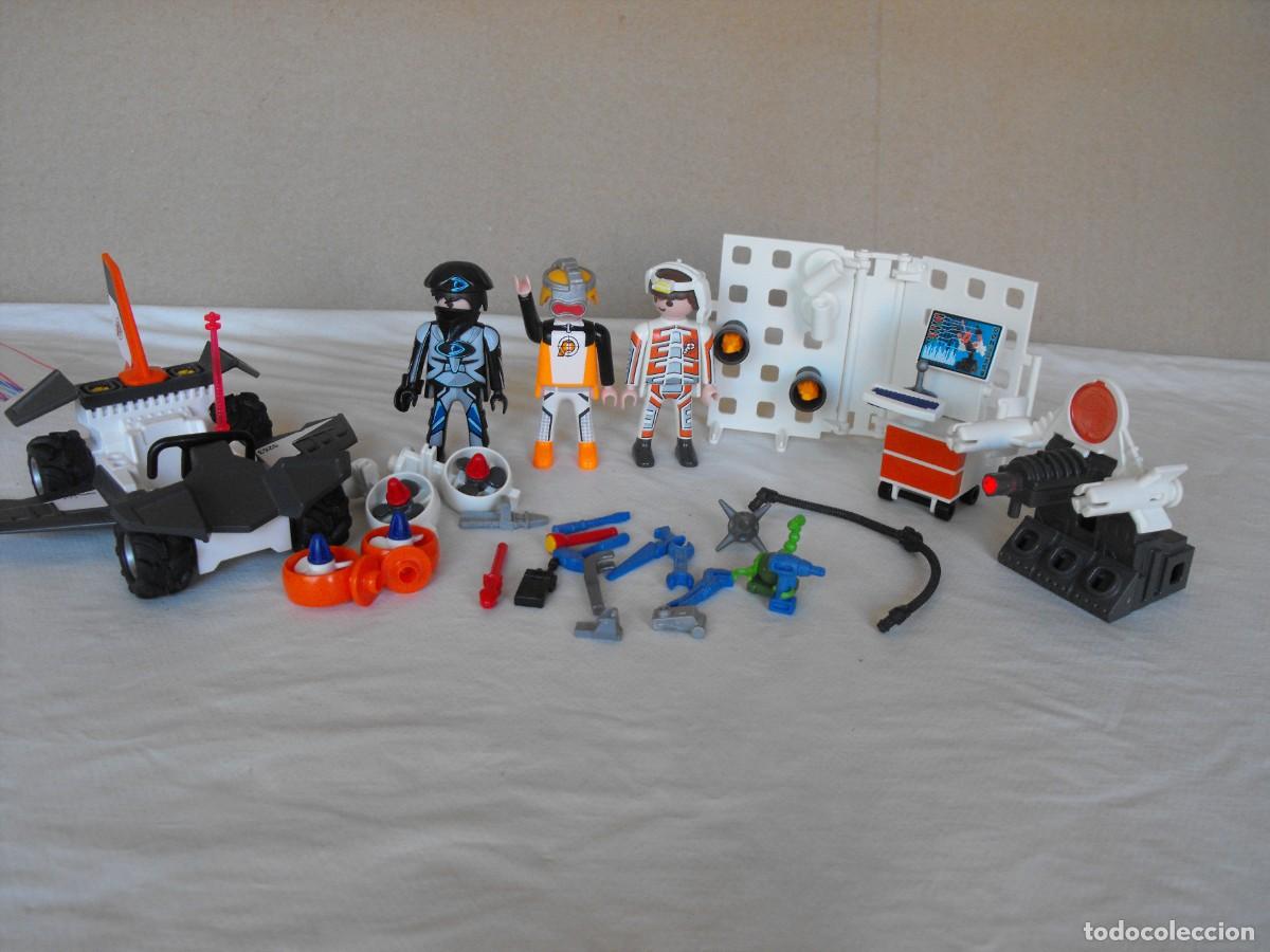 Playmobil: PLAYMOBIL. Veh&iacute;culos y piezas de la isla de los espias.. Ref. 4875.