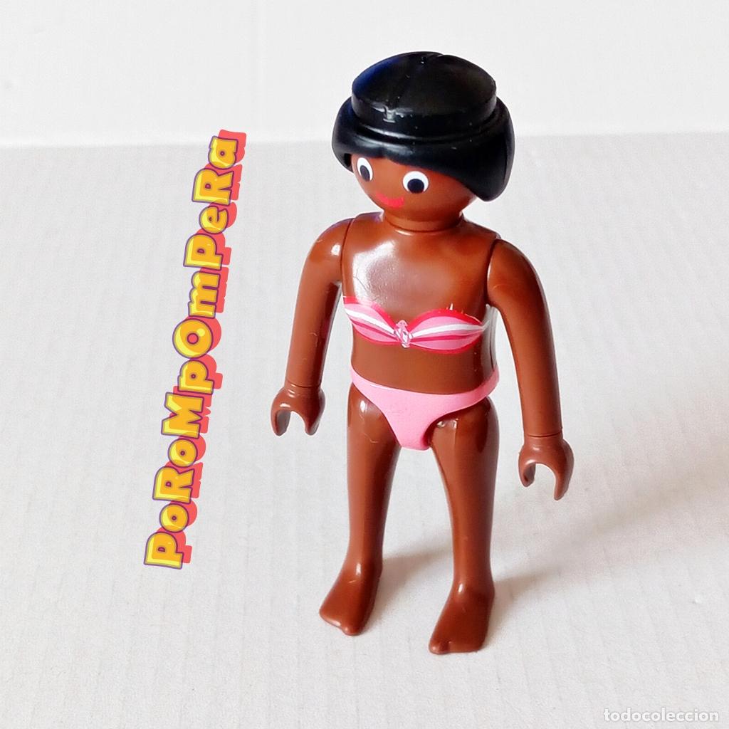 Playmobil: PLAYMOBIL FIGURA INCOMPLETA MUJER SIN VESTIDO ROPA INTERIOR CHICA CUSTOM/COMPLETAR Q8