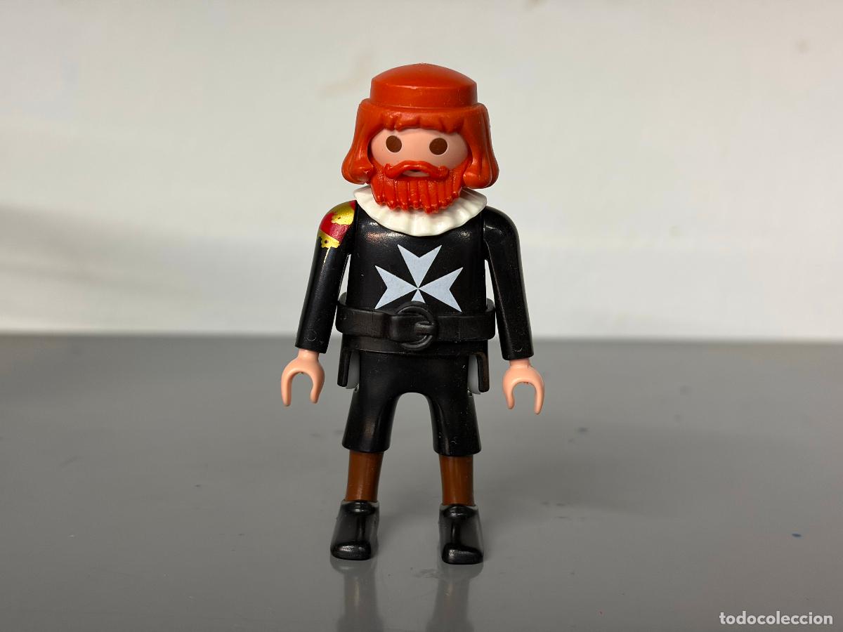 Playmobil: playmobil figura caballero de Malta pelirrojo -mix20