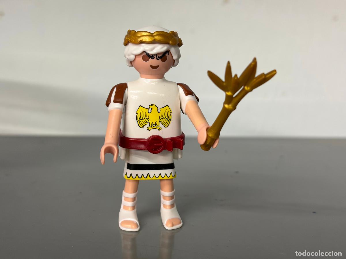 Playmobil: playmobil figura general romano Asterix con corona laurel -mix20