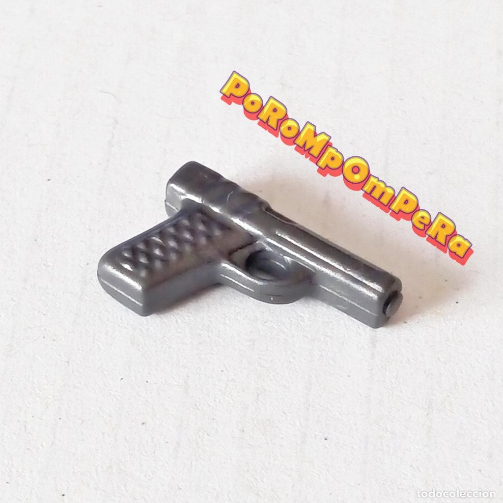 Playmobil: PLAYMOBIL PISTOLA AUTOM&Aacute;TICA REVOLVER ARMA LADR&Oacute;N POLIC&Iacute;A - DIFERENTES SETS Q4