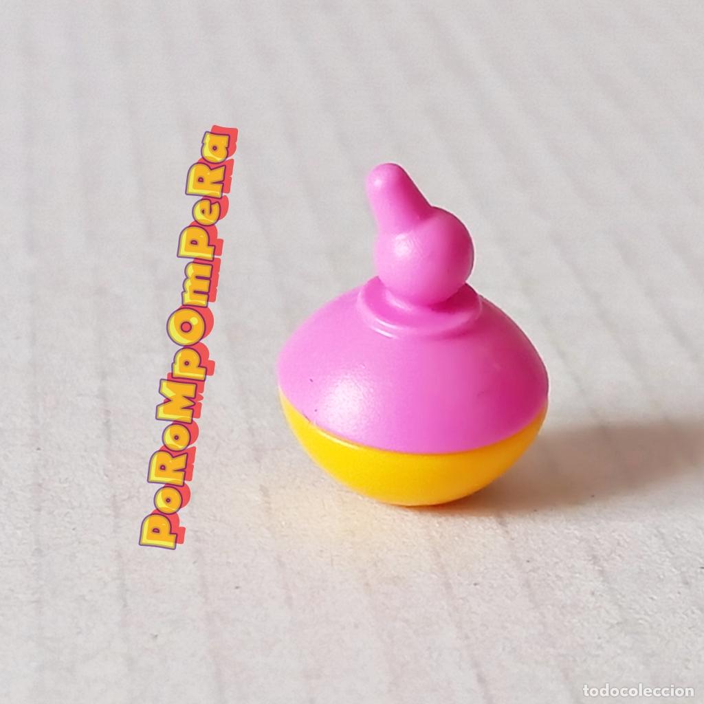 Playmobil: PLAYMOBIL JUGUETE BEB&Eacute; AMARILLO-ROSA 5570 9079 9276 PEONZA TROMPO JUEGO INFANTIL NI&Ntilde;O Q4
