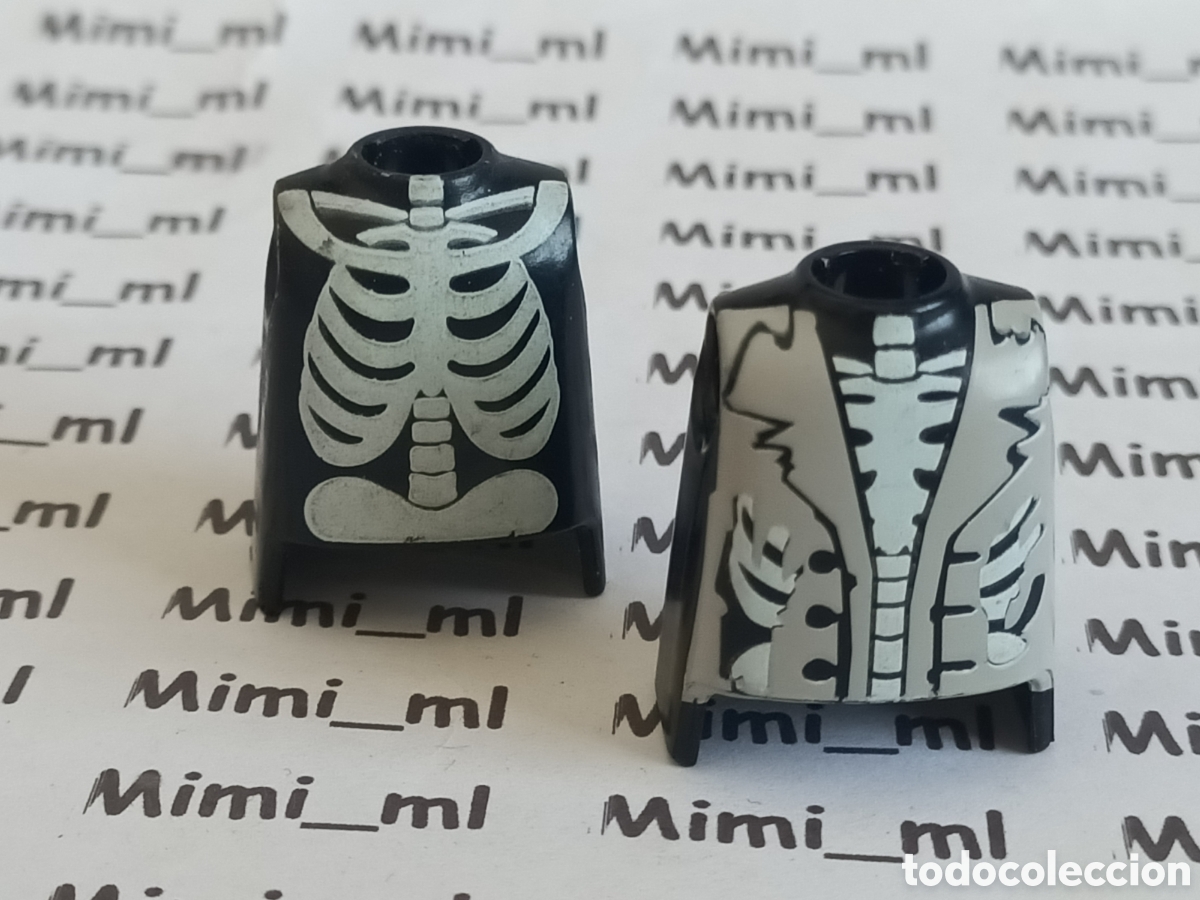 Playmobil: Playmobil 2 torsos hombre barco pirata fantasma recambios figuras