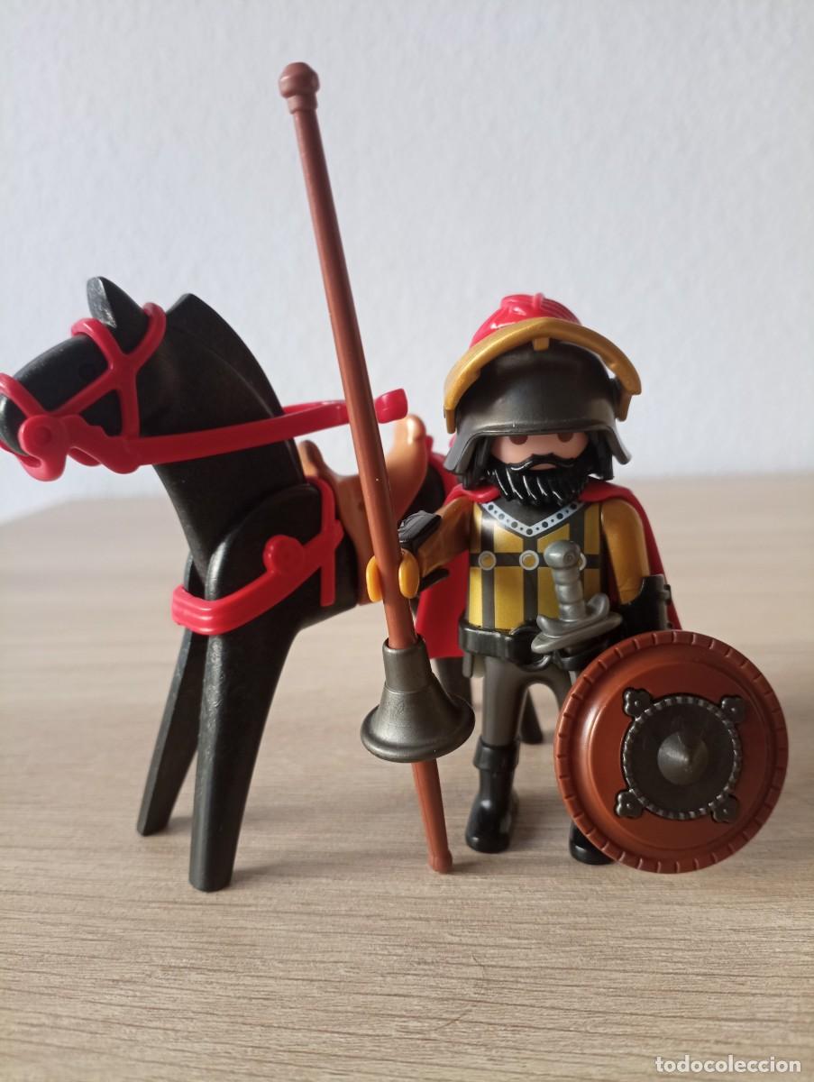 Playmobil: playmobil, lote, Ref. 3274 caballero del lobo, medieval, original. edad media.