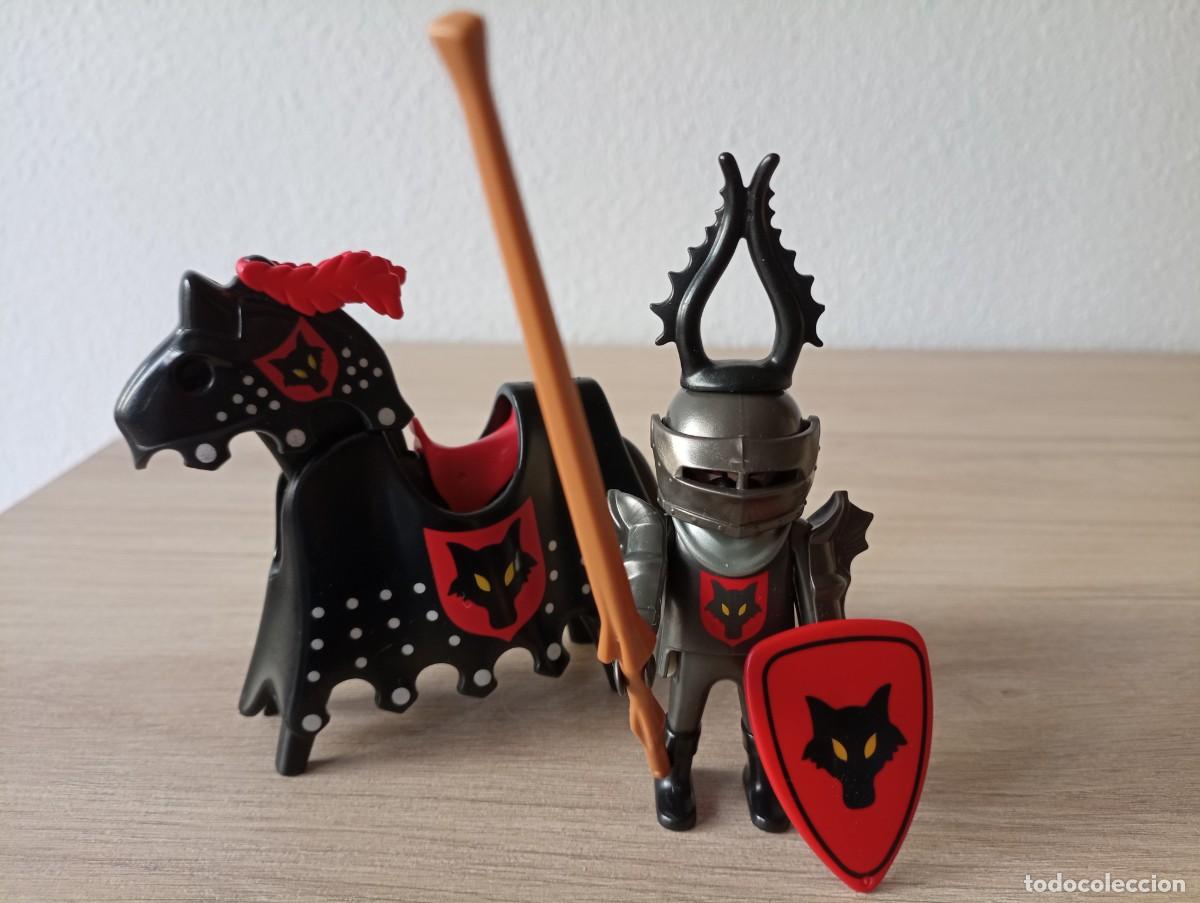 Playmobil: playmobil, lote, Ref. 3274 caballero del lobo, medieval, original. edad media.