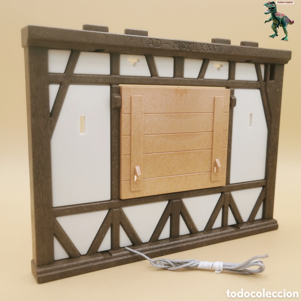 Playmobil: Playmobil fachada steck pared exterior panaderia pasteleria tienda puesto mercado 3441 6219 70954