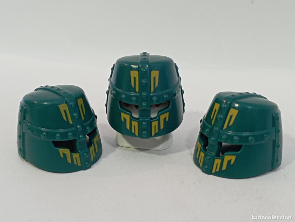 Playmobil: PLAYMOBIL 3 CASCOS MEDIEVALES