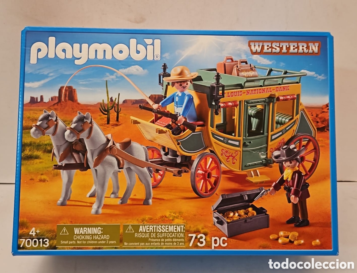 Playmobil: PLAYMOBIL 70013- WESTERN DILIGENCIA DEL OESTE, NUEVO PRECINTADO COMPLETO