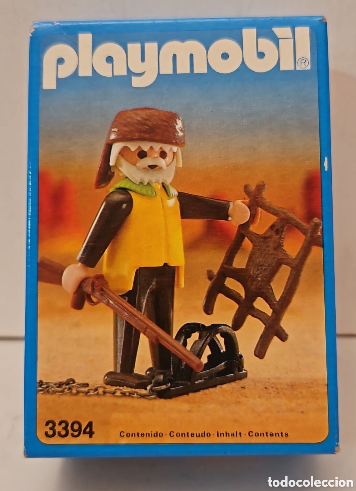 Playmobil: PLAYMOBIL 3394- TRAMPERO DEL OESTE CON CEPO, NUEVO PRECINTADO COMPLETO