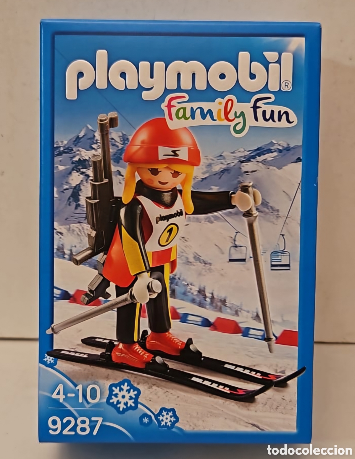 Playmobil: PLAYMOBIL FAMILY FUN 9287- ESQUIADORA, NUEVO PRECINTADO COMPLETO